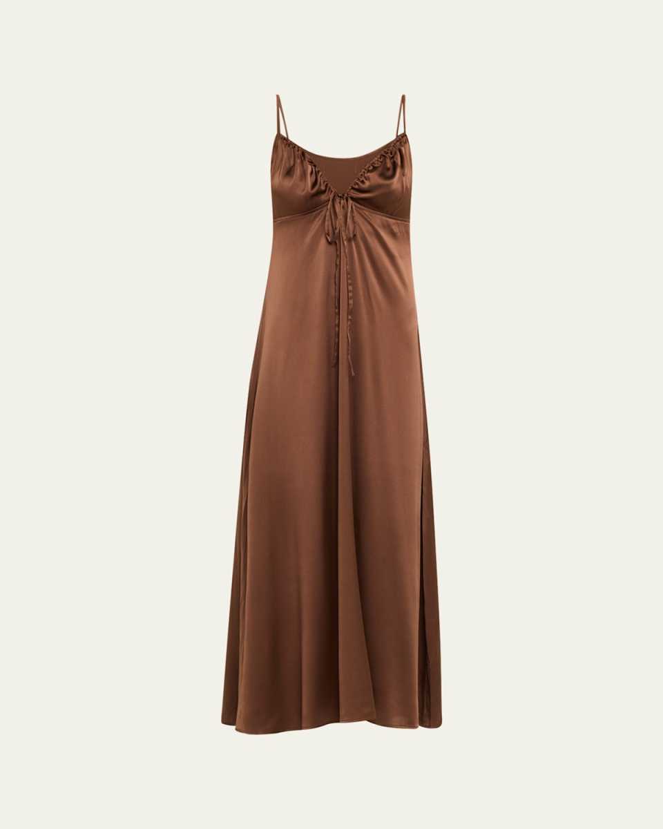Ibiza Silk Maxi Dress